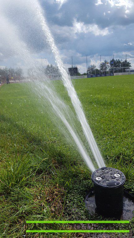 Laistymo purkštukas stadionams I90, Hunter (JAV)