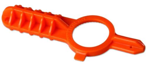 Oranžinis plastikinis Hunter MP Rotator purkštukų reguliavimo raktas