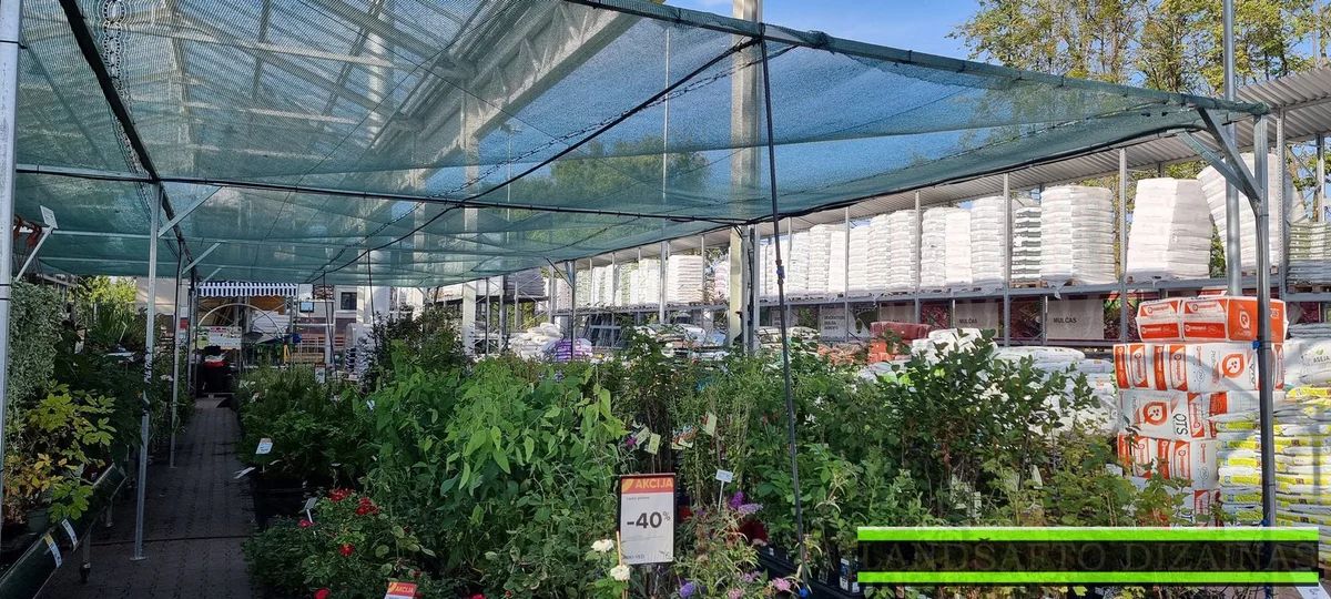 Automatinės laistymo sistemos Moki Veži prekybos centruose 10