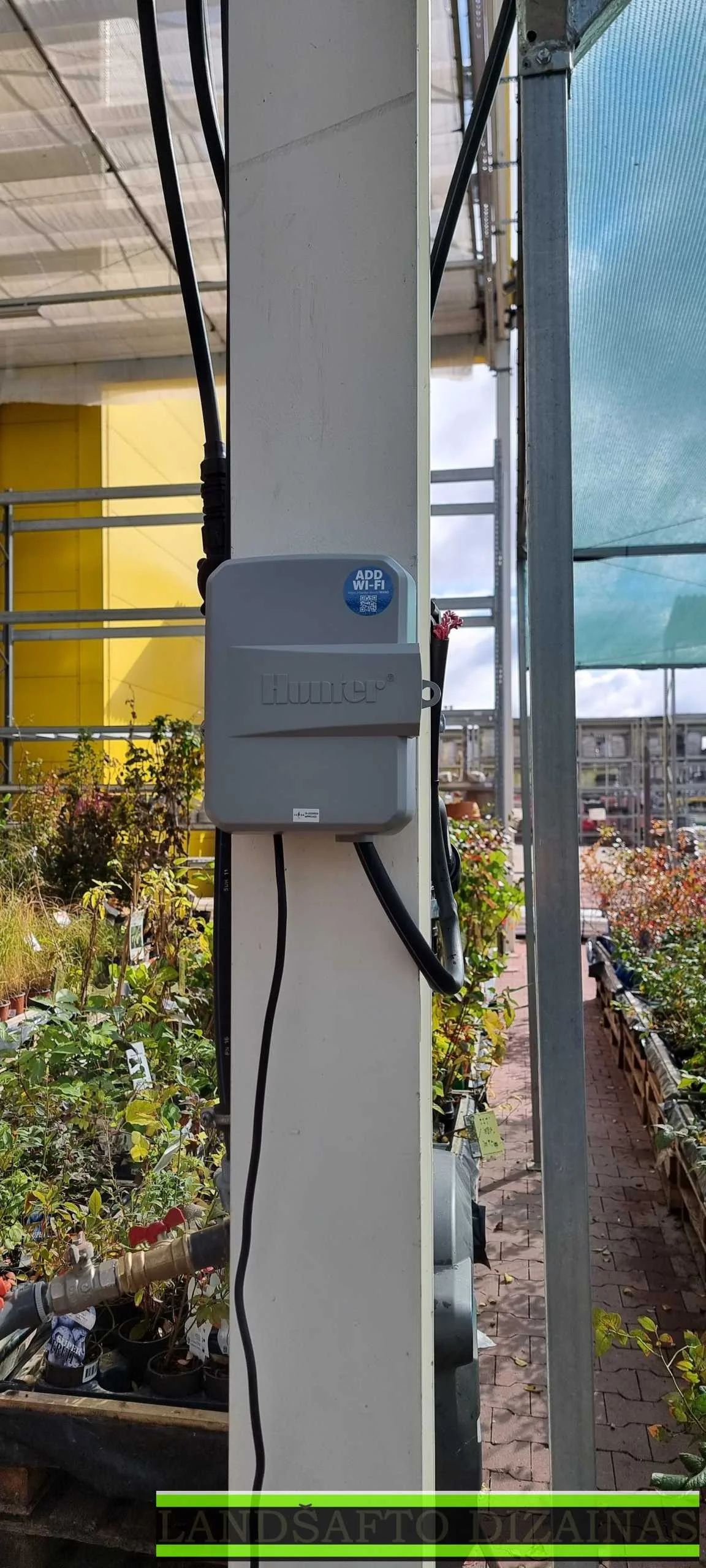 Automatinės laistymo sistemos Moki Veži prekybos centruose 17