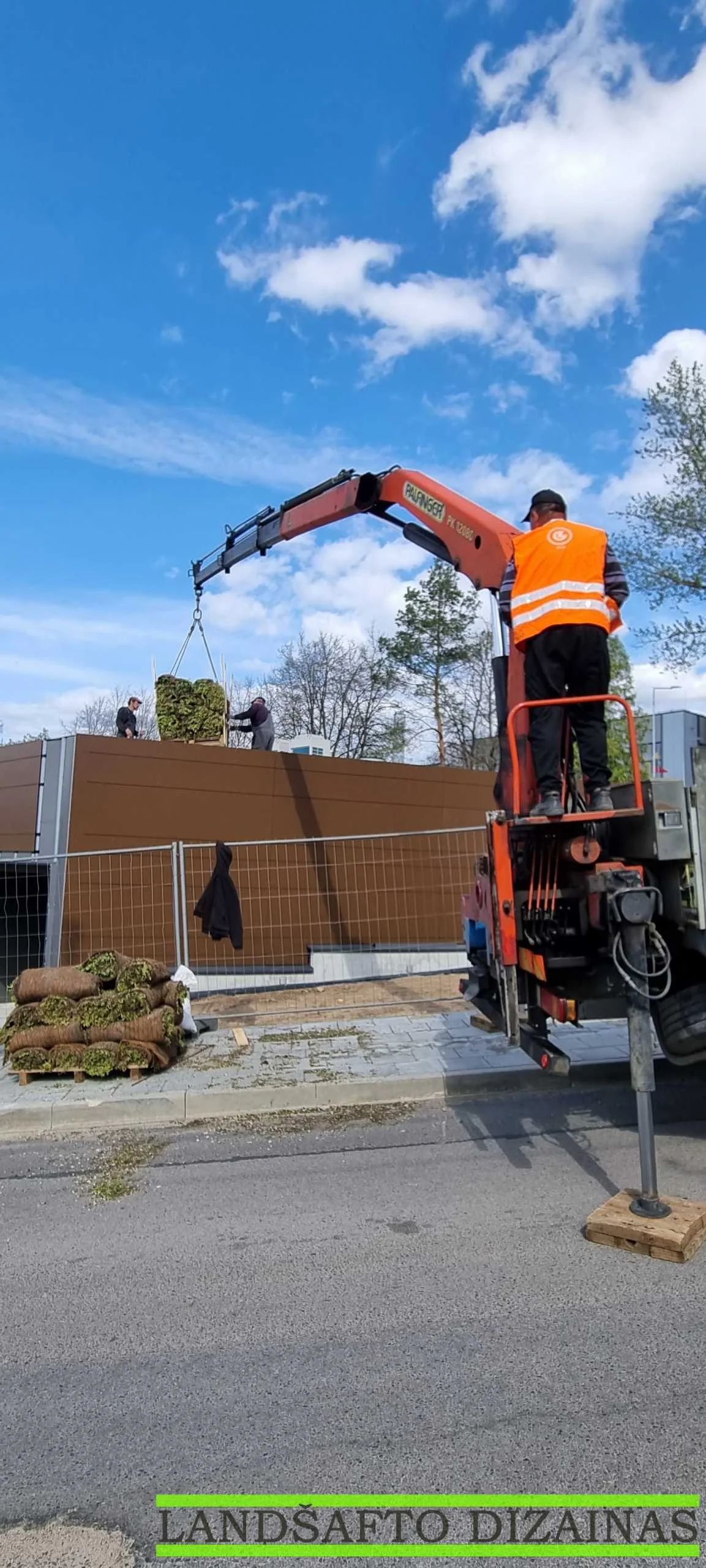 Šilokų kilimo klojimas ant plokščio stogo 6