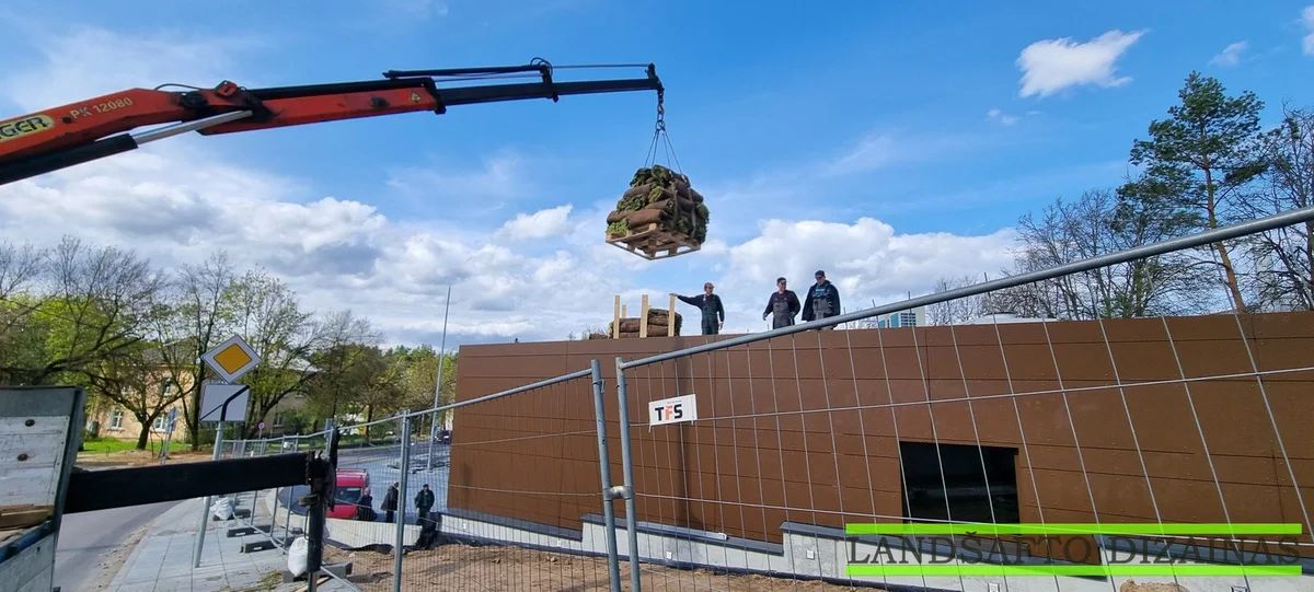 Šilokų kilimo klojimas ant plokščio stogo 7